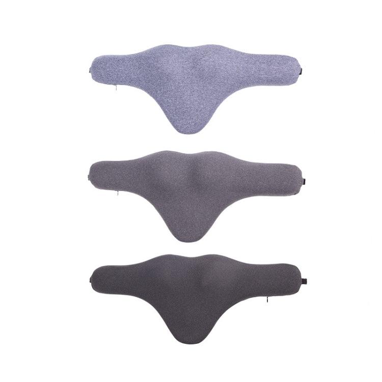Slow Rebound Memory Foam Lumbar Pillow Neck Pillow Car Headrest(Grey)