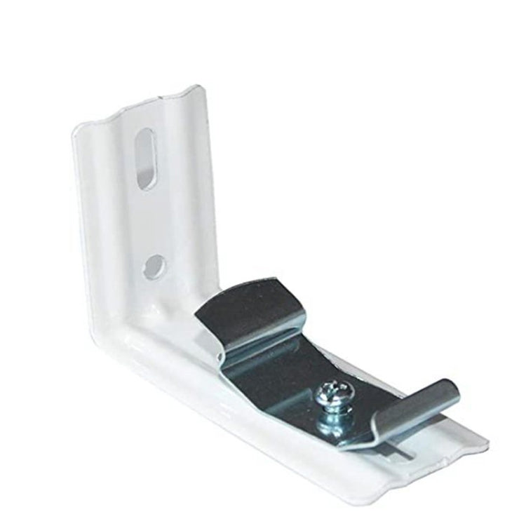 3 Inch Vertical Curtain Mounting Code Venetian Blinds Bracket(Silver)