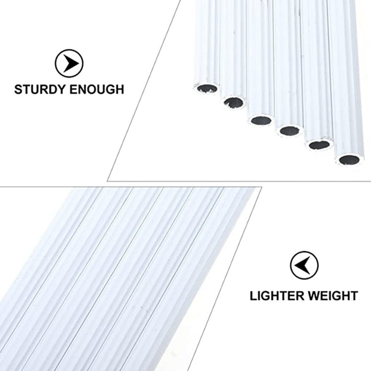 12 Inch Aluminum Alloy Rotary Rod Blinds Rod Adjustable Light Bar With Hook Handle