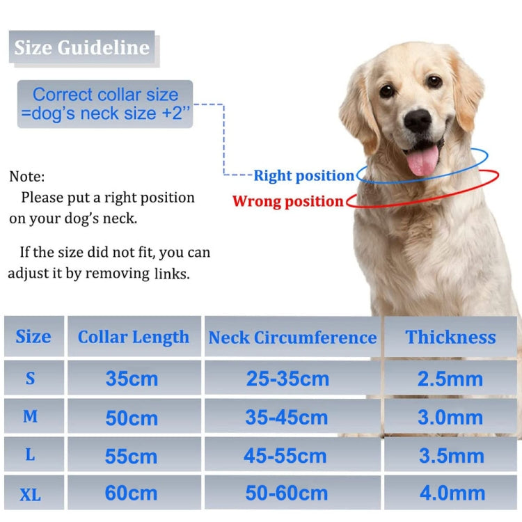 Cloth Tape Paste Detachable Training Stimulation Dog Collar, Size: S 2.5mm x 35cm(Ordinary)