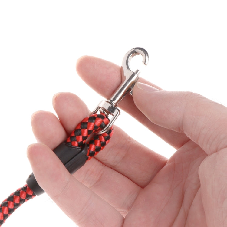 140cm 3 In 1 Leash Multi-head Dog Walking Rope(Rose Red)