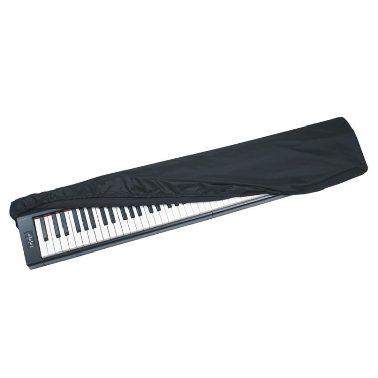 With Drawing Rope Dust -Proof Waterproof Adjustable Electronic Piano Hood, Style: 61 Keys