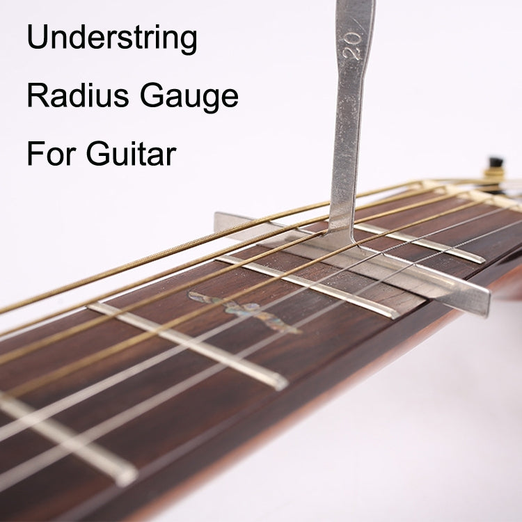 9 PCS/ Set T -Type Guitar Ruler Guitar Repair Measuring Ruler Tools