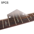5PCS Stainless Steel Leveling Ruler Guitar Repair Measuring Ruler Tools