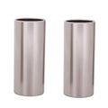2PCS Stainless Steel Guitar Slide Tube Folk Slide Block, Size: 28mm(Gold)