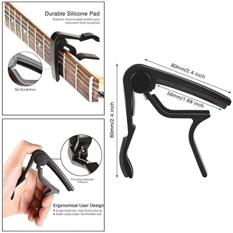 28 PCS / Set Folk Wood Bass Guitar Tuning Clip Tuner Instrument Set
