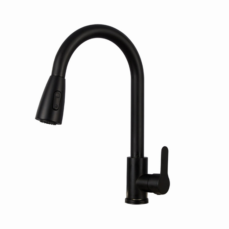 Kitchen Pull-out Faucet Stainless Steel Sink Telescopic Universal Faucet,Spec: CLY002 Wire Drawing
