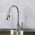 Kitchen Pull-out Faucet Stainless Steel Sink Telescopic Universal Faucet,Spec: Electroplating