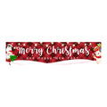 Christmas Patio Banner Party Decoration Supplies 50 x 250cm(Style 02)