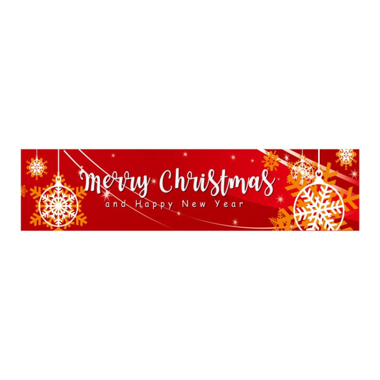Christmas Patio Banner Party Decoration Supplies 50 x 250cm(Style 12)