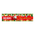 Christmas Patio Banner Party Decoration Supplies 50 x 250cm(Style 17)