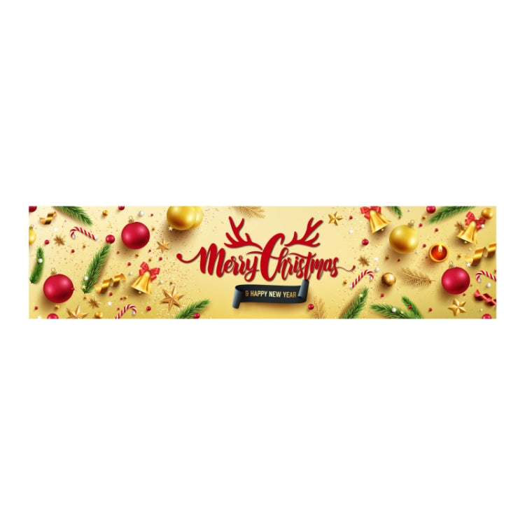 Christmas Patio Banner Party Decoration Supplies 50 x 250cm(Style 20)