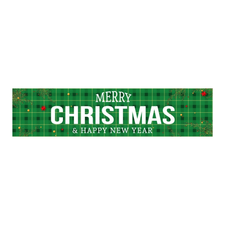 Christmas Patio Banner Party Decoration Supplies 50 x 250cm(Style 23)