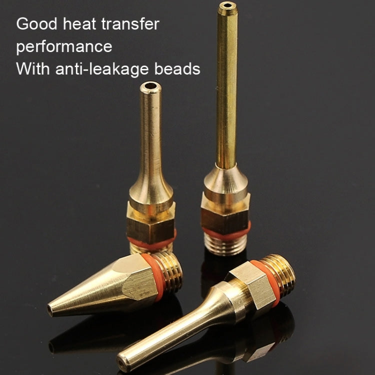 Hot Melt Glue Tool Copper Nozzle Fine Hole Dispensing Head, Size: 2.0x34mm