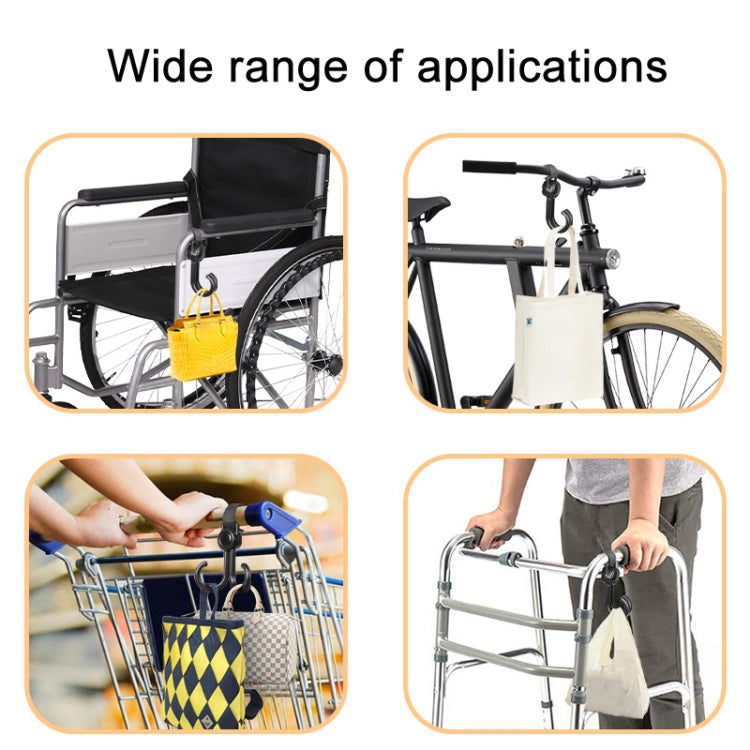 Multifunctional Wheelchair Baby Stroller Double Hooks(2 PCS/Set)