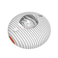 K-1106 Flying Saucer Projection Light Starry Empty Northern Light Projection Lamp(White)
