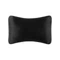 TZ19 Silk Car Head Pillow Car Memory Foam Comfort Lumbar Support(Black)