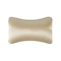 TZ19 Silk Car Head Pillow Car Memory Foam Comfort Lumbar Support(Champagne)
