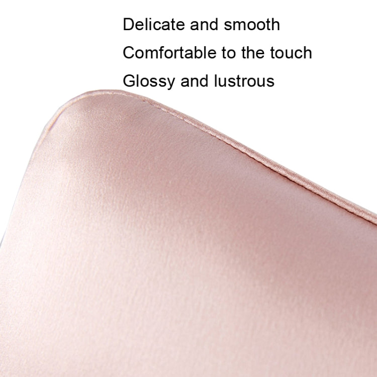 TZ19 Silk Car Head Pillow Car Memory Foam Comfort Lumbar Support(Pink)