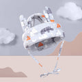 Baby Breathable Anti-fall Head Protective Cap Baby Protective Cap Toddler Bumper Cap, Spec: Gray Forest Antlers