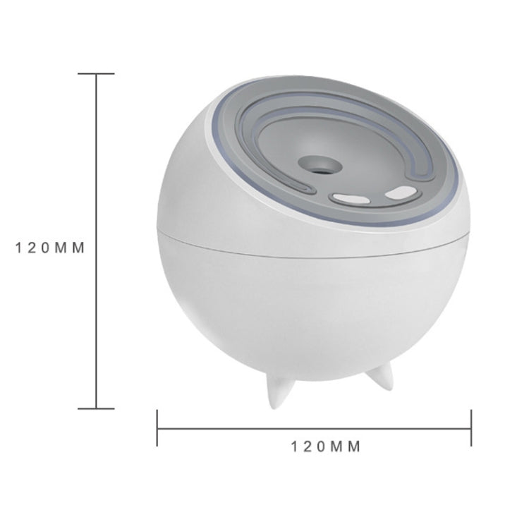 X-H05 250 ml Water Tank Small Humidifier USB Plug-in Sprayers With Night Light(Green)