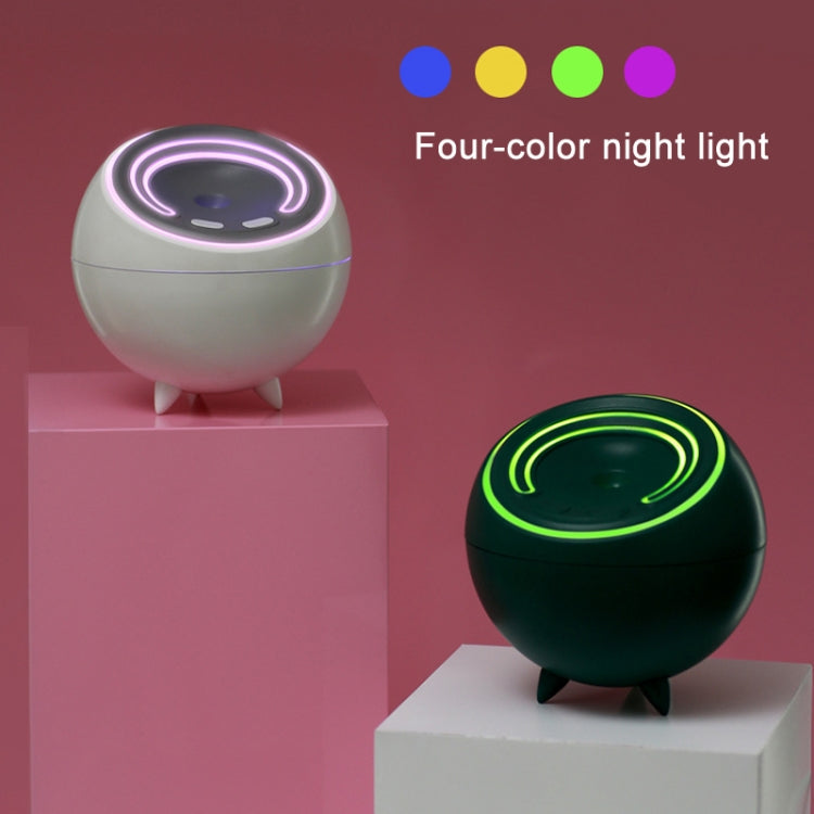 X-H05 250 ml Water Tank Small Humidifier USB Plug-in Sprayers With Night Light(Green)