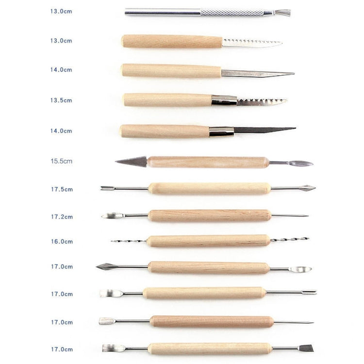 36 PCS/Set Pottery Clay Carving Knife Tools Clay Sculpting Tools Set