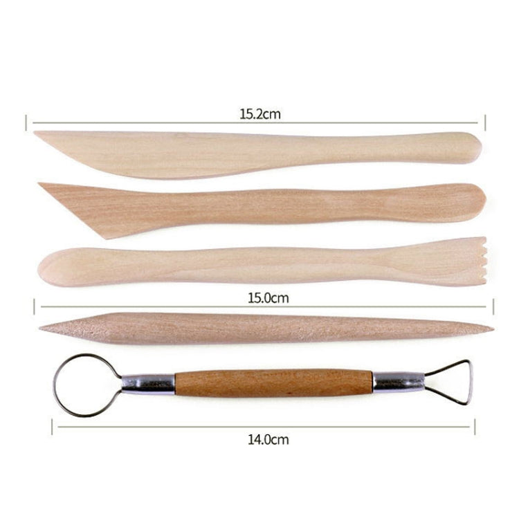 34 PCS/Set Pottery Tool Set Clay Carving Knife Indentation Pen Set