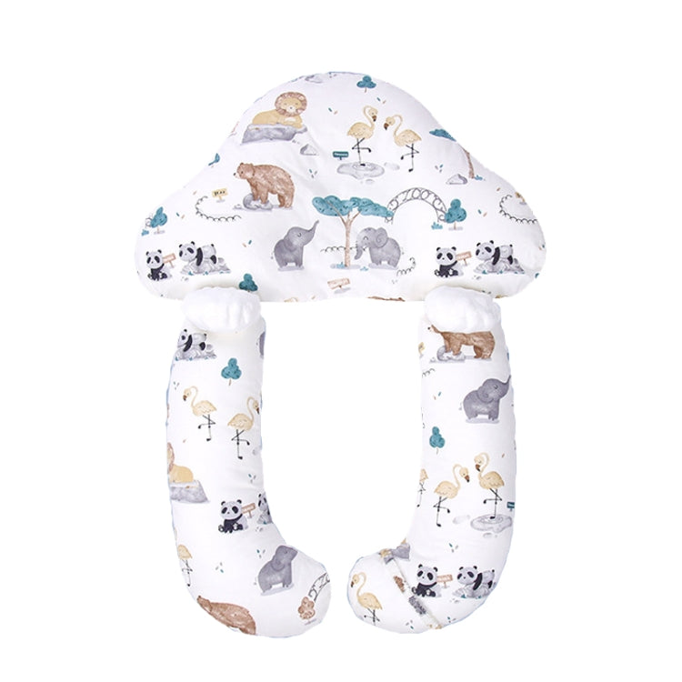 Multifunctional Baby Shaped Pillow Baby Soothing Sleep Corrective Pillow, Spec: Soothing Bear