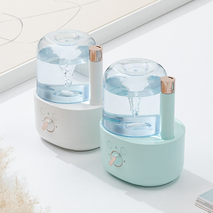 Large Capacity Humidifying Aromatherapy Machine Home Automatic Fragrance Sprayer With Night Light(White)