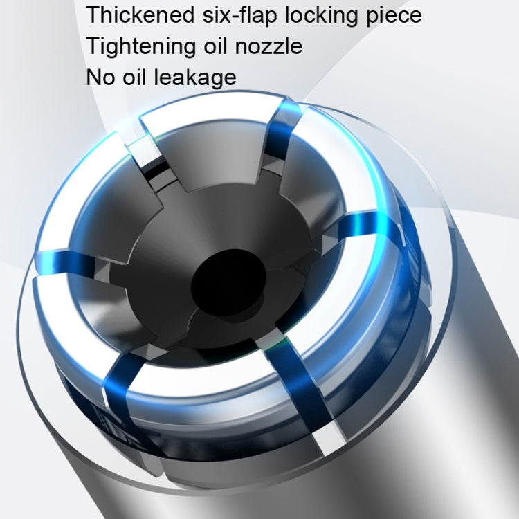 PC002 Lock Clamp Type High Pressure Grease Nozzle, Style: Butter Mouth+30cm Hose+3 Heads
