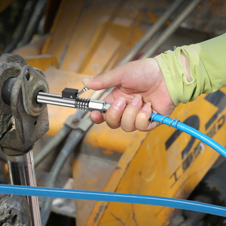 PC002 Lock Clamp Type High Pressure Grease Nozzle, Style: Butter Mouth+30cm Hose+3 Heads