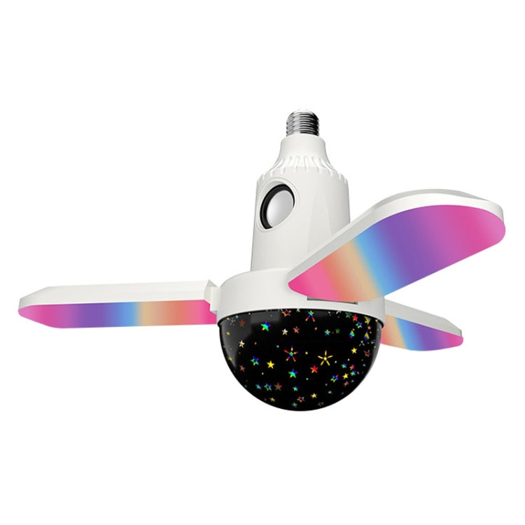 ZSCPH-001 40W Multifunctional Bluetooth RGB Colorful Three-Leaf Music Atmosphere Light, Size: L (Star)
