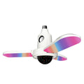 ZSCPH-001 40W Multifunctional Bluetooth RGB Colorful Three-Leaf Music Atmosphere Light, Size: S (Star)