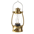 Retro Lantern Table Decoration Christmas Scene Decoration Simulation Oil Lamp(Gold)