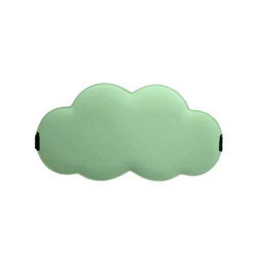 3D Cloud Eye Mask Ice Silk Slow Rebound Memory Foam Sleep Comfort Eye Mask(Green)