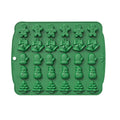 Christmas Supplies Drop Glue Mold Cake Barbecue Baking Tool, Color: Green