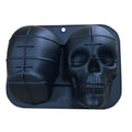 Silicone Barbecue Bakery Mold Skull Birthday Cake Baking Mold, Style: Black