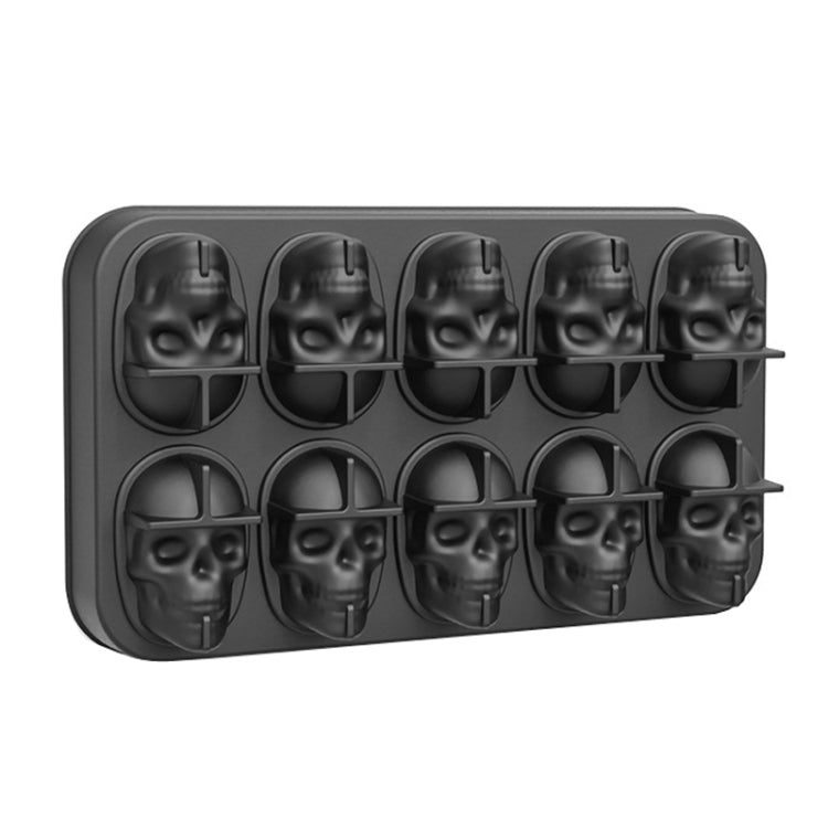 Silicone Barbecue Bakery Mold Skull Birthday Cake Baking Mold, Style: 10 Even