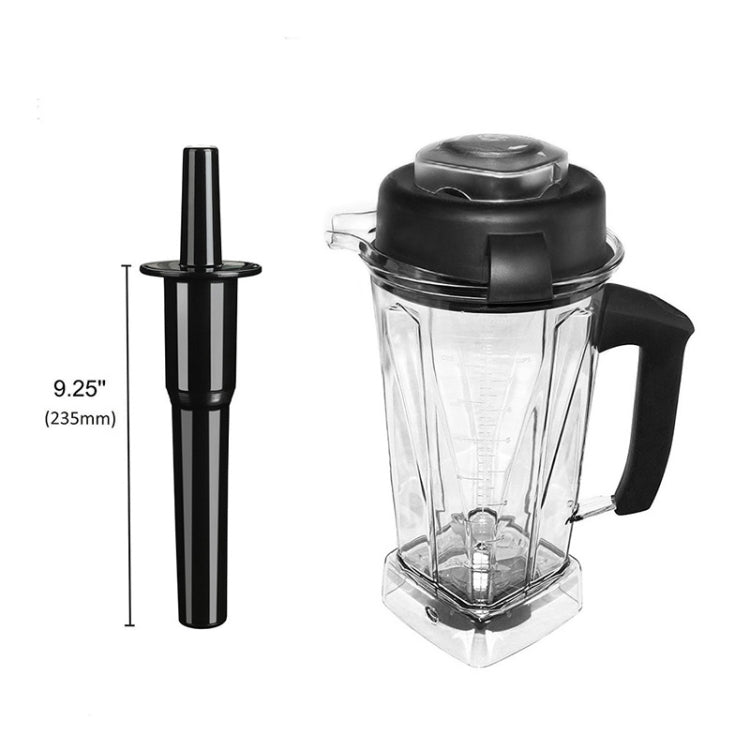 For Vitamix 760/5000/5200 Blenders Standard 64oz Container Blender Tamper Tool(Black)