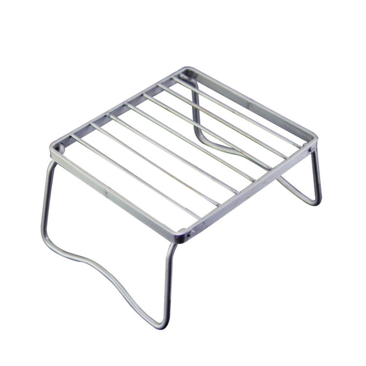 Outdoor Mini Portable Folding Grill Stainless Steel 304 Furnace Head Bracket, Size: 23x19.5x11cm