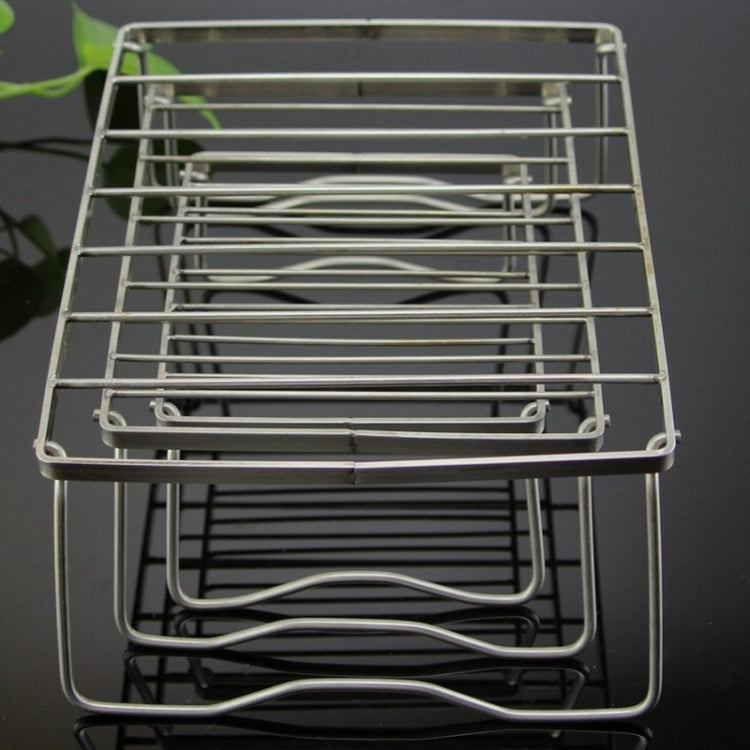 Outdoor Mini Portable Folding Grill Stainless Steel 304 Furnace Head Bracket, Size: 23x19.5x11cm