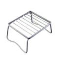 Outdoor Mini Portable Folding Grill Stainless Steel 304 Furnace Head Bracket, Size: 27.5x23.5x13cm