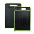 Multi-Functional Double-Sided Cutting Board Grinding Garlic With Knife Grinder(Black)