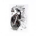 5 PCS Vintage Botanical Arrangement Handbook Clear Silicone Stamp(Butterfly Beauty)