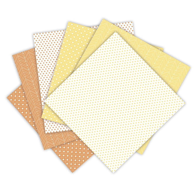 2 Sets 6 Inch Scrapbooking Background Paper Art Handmade Crafts(Spring Color 02)