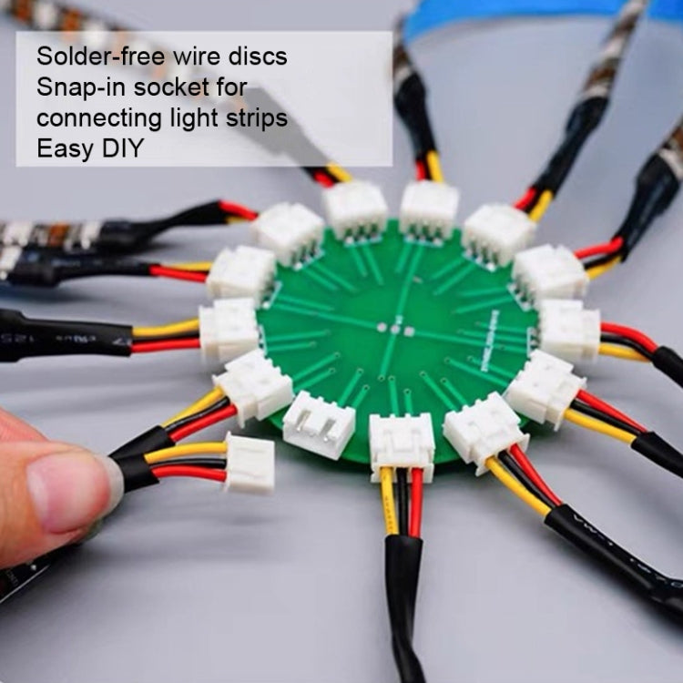 KD0062 USB 24 Key Bluetooth Firework Lantern LED Music Decoration Light(117LEDs)