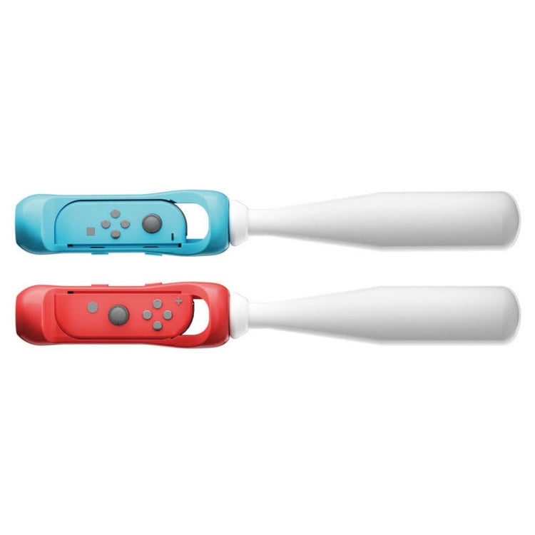 For Nintendo Switch OLED IPLAY HBS-363 Baseball Grip Assembly Gamepad Game Accessories(Red Blue)