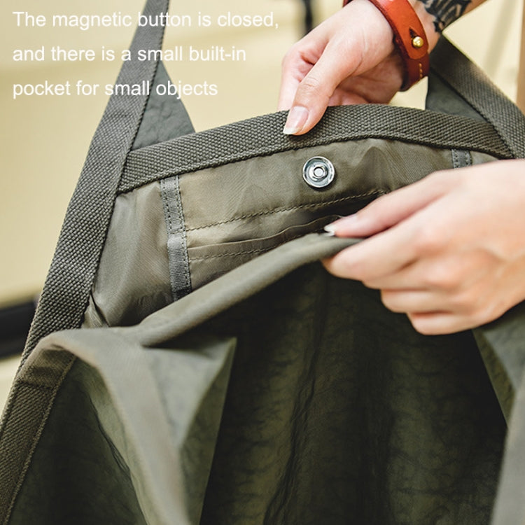 Maden YS2202809 Leisure Nylon Cloth Large Capacity Waterproof Handbag(Army Green)