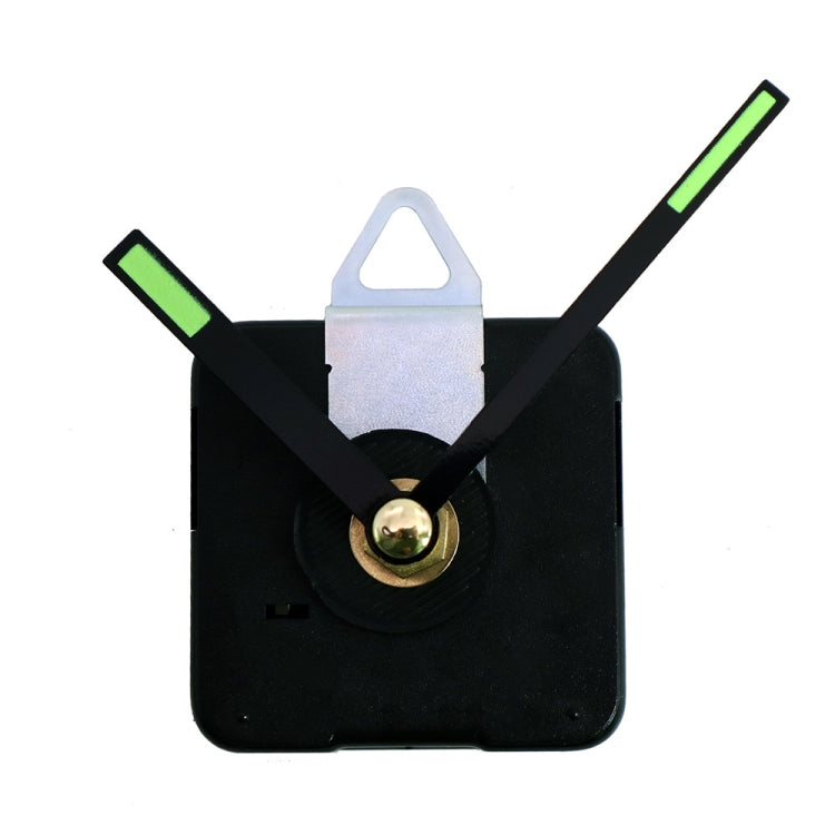 Shaft Length 18.5mm Quartz Clock Silent Movement + Luminous Hands DIY Kit,Spec: Movement +817